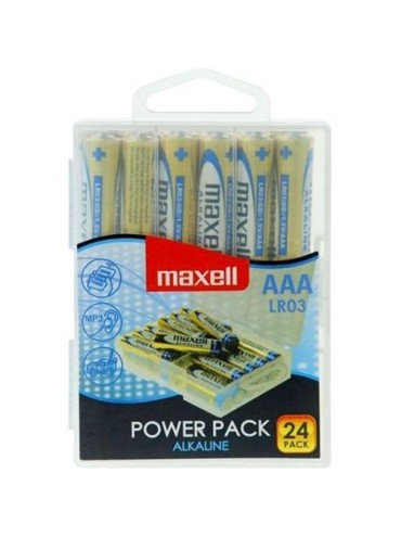 MAXELL PILA ALCALINA AAA LR03 PACK24 PILAS
