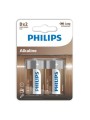 PHILIPS ALKALINE PILA D LR20 BLISTER2