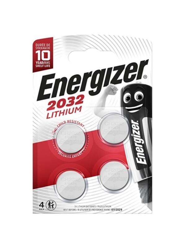ENERGIZER PILA BOTON LITIO CR2032 3V BLISTER4