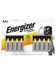 ENERGIZER ALKALINE POWER PILA ALCALINA AA LR6 BLISTER8