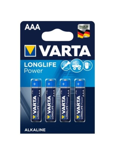 VARTA LONGLIFE POWER PILA ALCALINA AAA LR03 BLISTER4