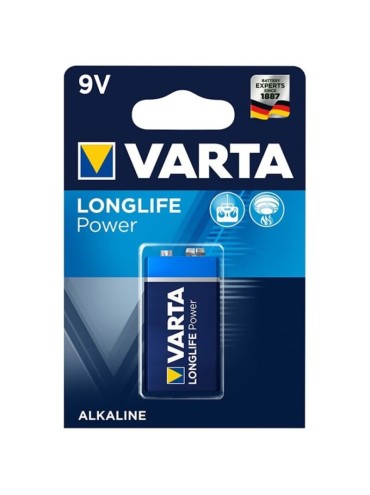 VARTA LONGLIFE POWER PILA ALCALINA 9V LR61 BLISTER1