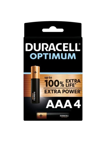 DURACELL OPTIMUM 200 PILA ALCALINA AAA LR03 BLISTER4