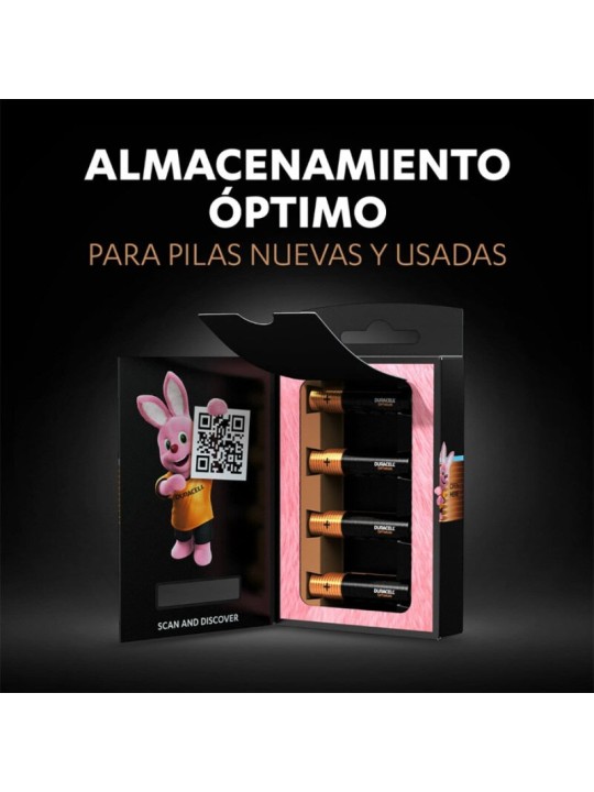 DURACELL OPTIMUM 200 PILA ALCALINA AAA LR03 BLISTER4
