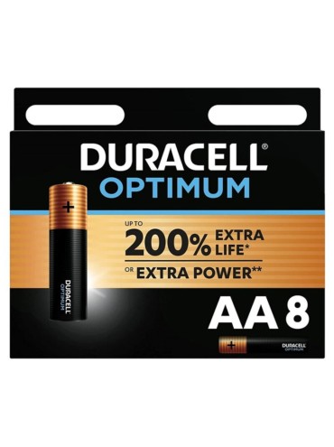 DURACELL OPTIMUM 200 PILA ALCALINA AA LR6 BLISTER8