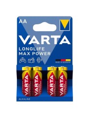 VARTA MAX POWER PILA ALCALINA AA LR6 BLISTER4