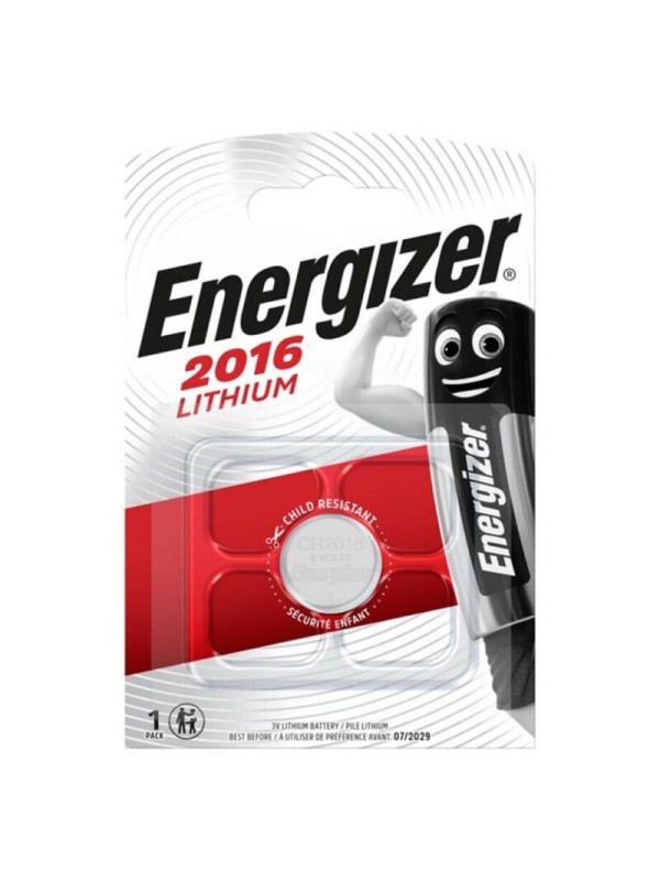 ENERGIZER PILA BOTON LITIO CR2016 3V BLISTER1