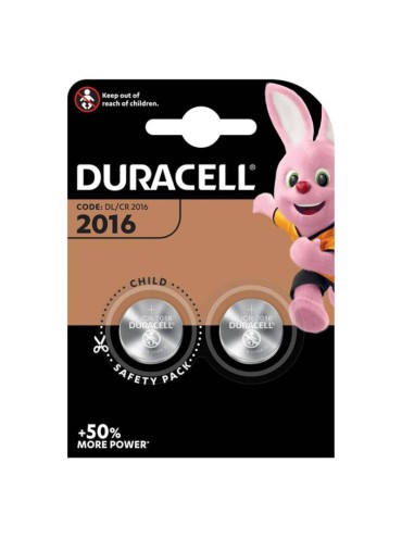 DURACELL PILA BOTON LITIO CR2016 3V BLISTER2
