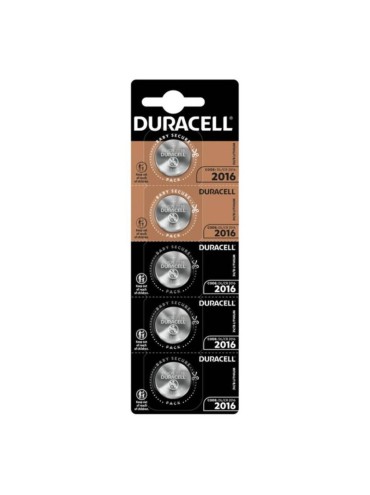 DURACELL PILA BOTON LITIO CR2016 3V BLISTER5