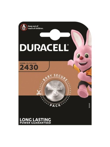 DURACELL PILA BOTON LITIO CR2430 3V BLISTER1