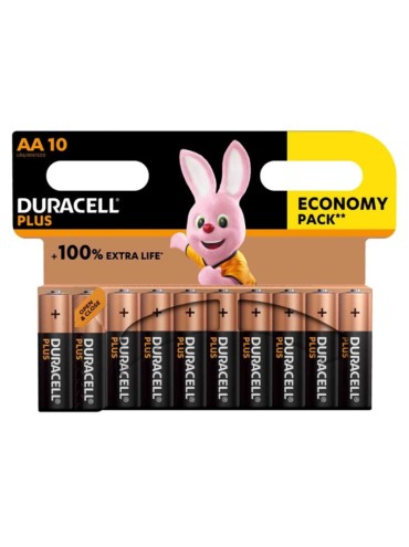 DURACELL PLUS POWER 100 PILA ALCALINA AA LR6 BLISTER10