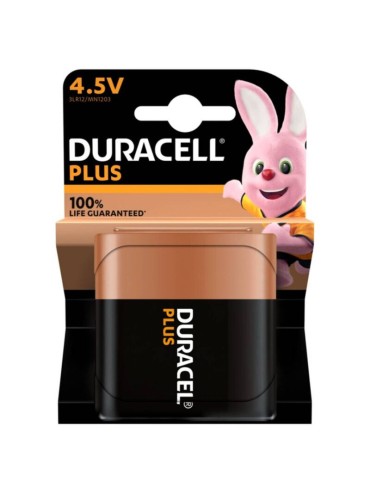 DURACELL PLUS POWER 100 PILA ALCALINA 45V 3LR12 BLISTER1