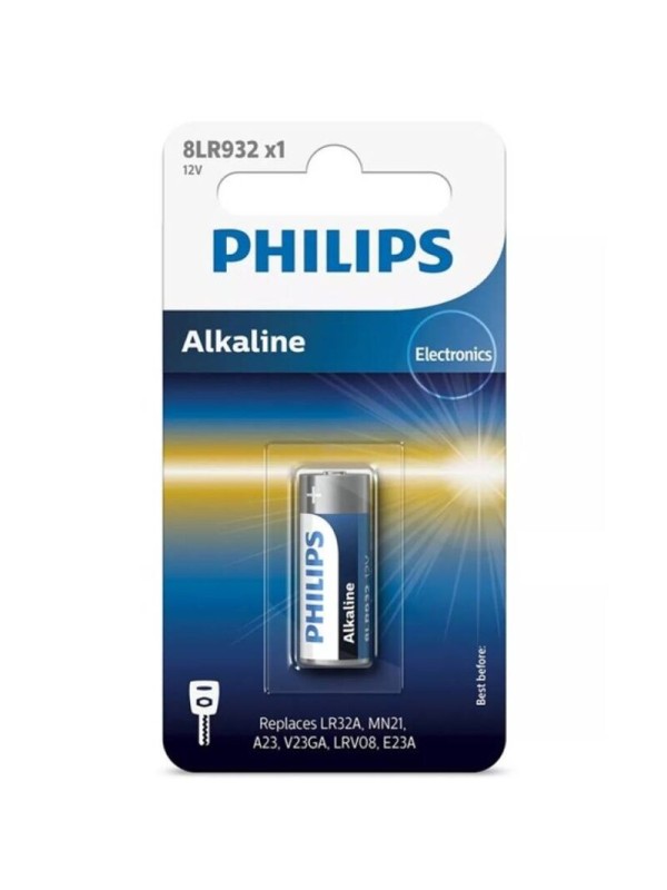PHILIPS PILA ALCALINA 12V LR23A MN21 8LR932 BLISTER1