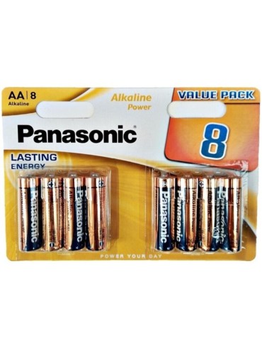 PANASONIC BRONZE PILA ALCALINA AA LR6 BLISTER8