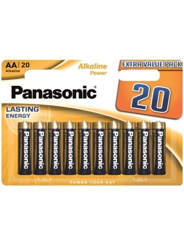 PANASONIC BRONZE PILA ALCALINA AA LR6 BLISTER20