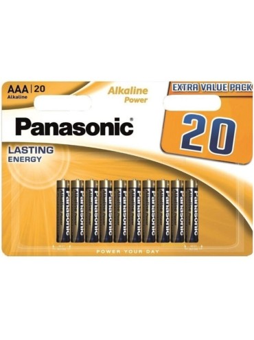 PANASONIC BRONZE PILA ALCALINA AAA LR03 BLISTER20