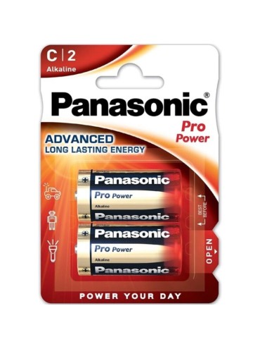PANASONIC PRO POWER PILA ALCALINA C LR14 BLISTER2