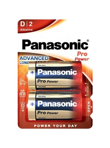PANASONIC PRO POWER PILA ALCALINA D LR20 BLISTER2