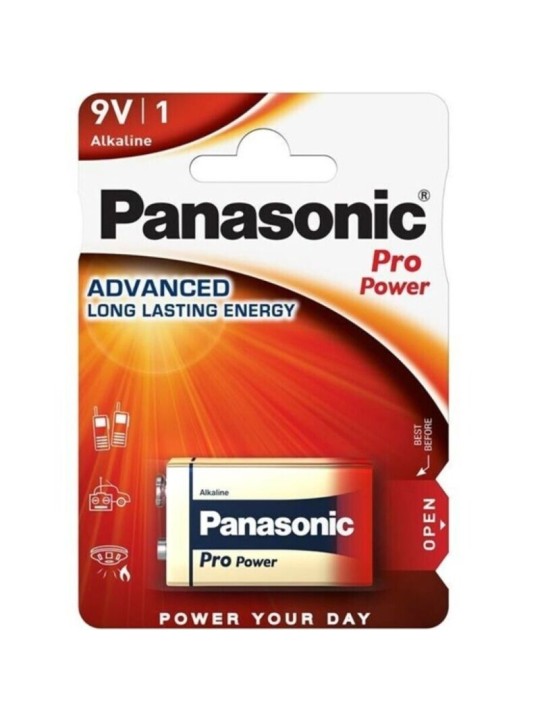 PANASONIC PRO POWER PILA ALCALINA 9V LR61 BLISTER1