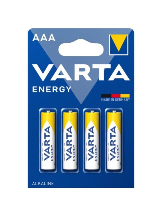 VARTA ENERGY PILA ALCALINA AAA LR03 BLISTER4