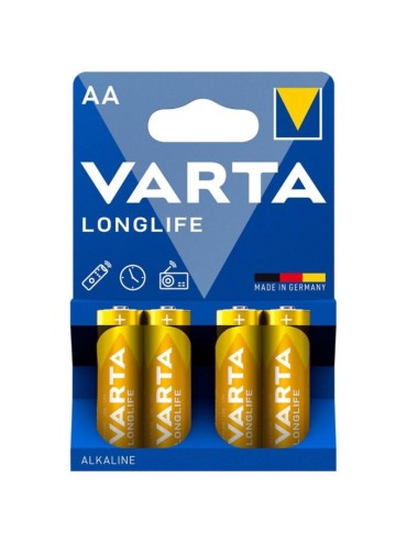 VARTA LONGLIFE PILA ALCALINA AA LR6 BLISTER4