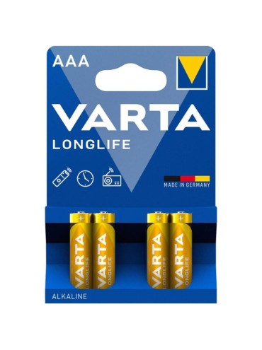 VARTA LONGLIFE PILA ALCALINA AAA LR03 BLISTER4