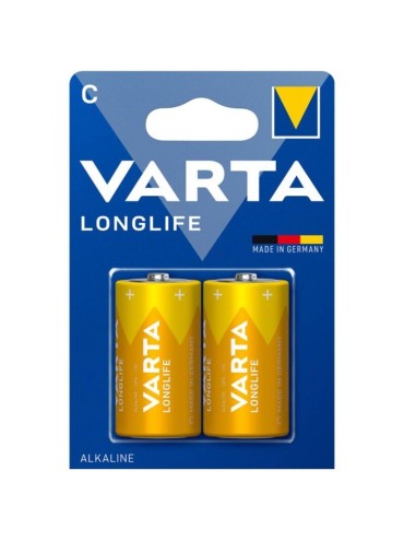 VARTA LONGLIFE PILA ALCALINA C LR14 BLISTER2