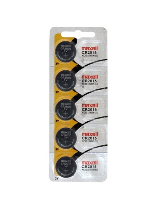 MAXELL PILA BOTON LITIO CR2016 3V BLISTER5