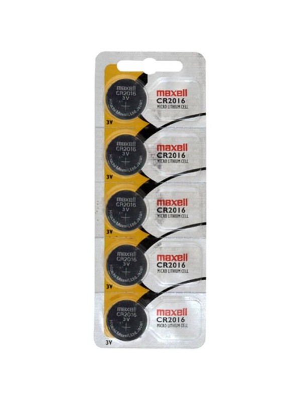 MAXELL PILA BOTON LITIO CR2016 3V BLISTER5