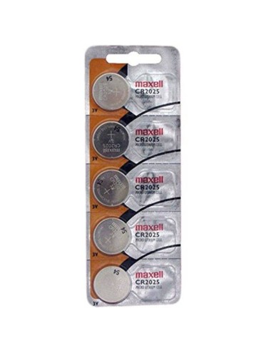 MAXELL PILA BOTON LITIO CR2025 3V BLISTER5