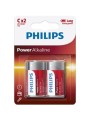 PHILIPS POWER ALKALINE PILA C LR14 BLISTER2