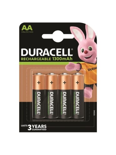 DURACELL PILA RECARGABLE HR6 AA 1300mAh BLISTER4