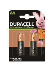 DURACELL PILA RECARGABLE HR6 AA 2500mAh BLISTER2