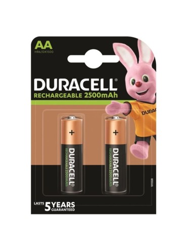 DURACELL PILA RECARGABLE HR6 AA 2500mAh BLISTER2