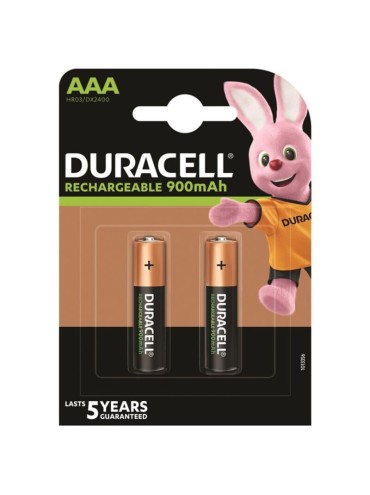 DURACELL PILA RECARGABLE HR03 AAA 900mAh BLISTER2