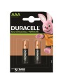 DURACELL PILA RECARGABLE HR03 AAA 900mAh BLISTER2
