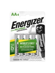 ENERGIZER UNIVERSAL PILA RECARGABLE HR6 AA 1300mAh BLISTER4