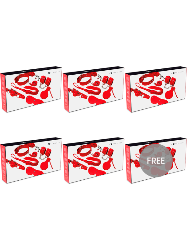 EXPERIENCE BDSM FETISH KIT SERIE ROJO 51 GRATIS