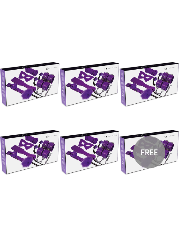 EXPERIENCE BDSM FETISH KIT SERIE PURPLE 51 GRATIS