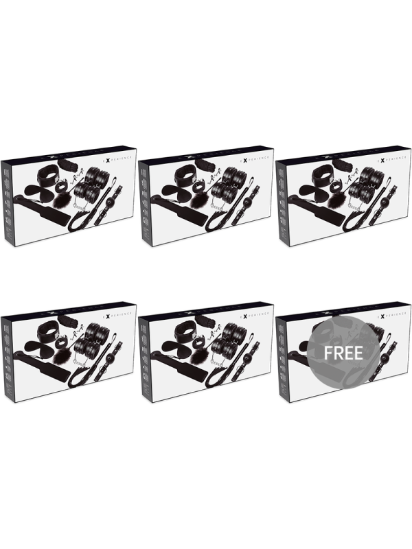 EXPERIENCE BDSM FETISH KIT SERIE BLACK 51 GRATIS