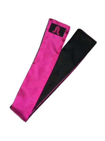 ADRIEN LASTIC VENDA SATIN REVERSIBLE ROSA NEGRO