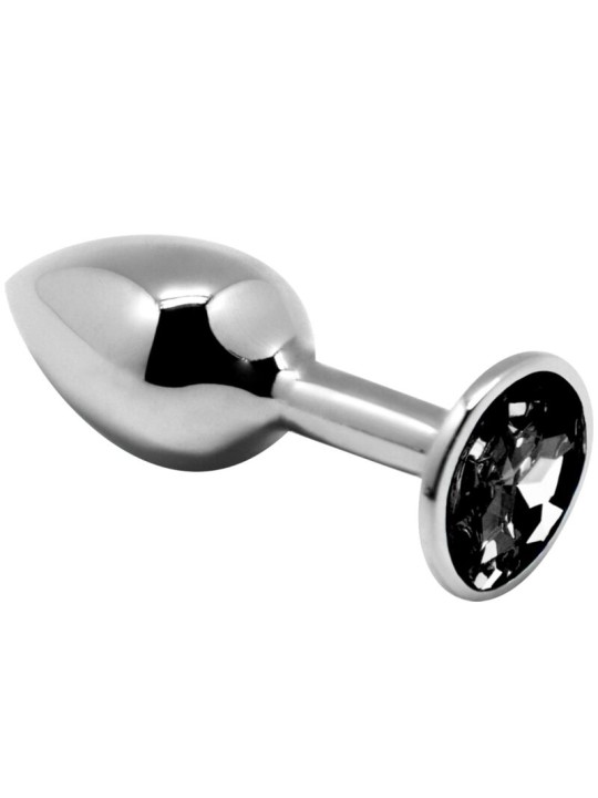ALIVE ANAL PLEASURE MINI PLUG METAL NEGRO TALLA M