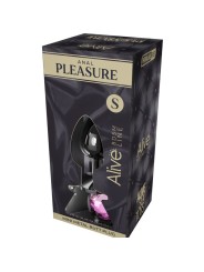 ALIVE ANAL PLEASURE MINI PLUG METAL ROSA TALLA S