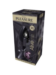 ALIVE ANAL PLEASURE MINI PLUG METAL ROSA TALLA M