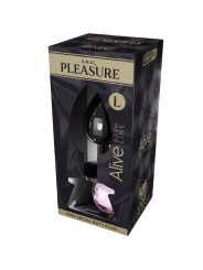 ALIVE ANAL PLEASURE MINI PLUG METAL ROSA TALLA L