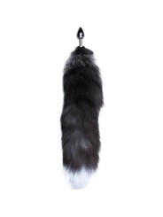 ALIVE ANAL PLEASURE PLUG METAL COLA DE ZORRO TALLA L