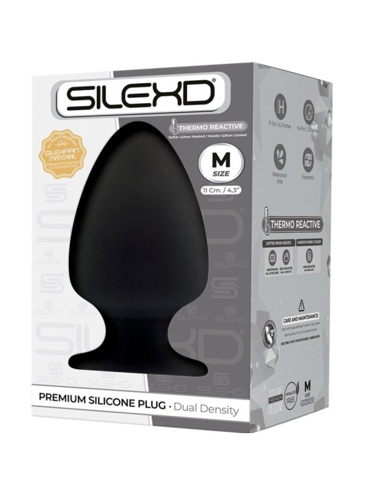 SILEXD MODELO 1 PLUG ANAL SILICONA PREMIUM SILEXPAN PREMIUM TERMORREACTIVO TALLA M