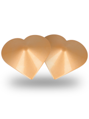 COQUETTE CHIC DESIRE CUBRE PEZONES METAL CORAZONES DORADOS