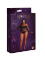 MOONLIGHT MODELO 9 BODY MANGA LARGA NEGRO BRILLANTE TALLA UNICA PLUS SIZE