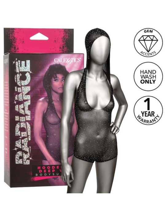 CALEXOTICS RADIANCE BODY CON CAPUCHA Y ESCOTE EN V PRONUNCIADO